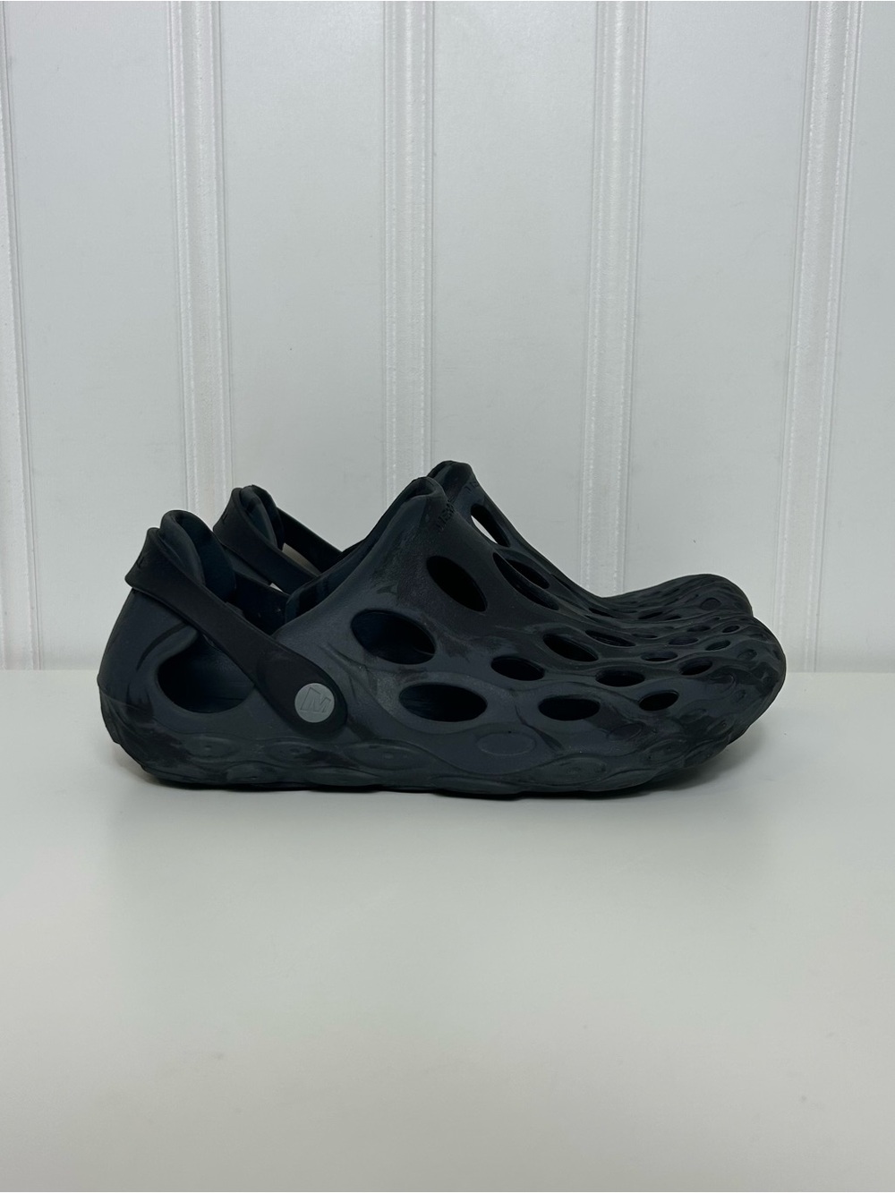 Merrell hydro moc black grey water shoes women’s 8